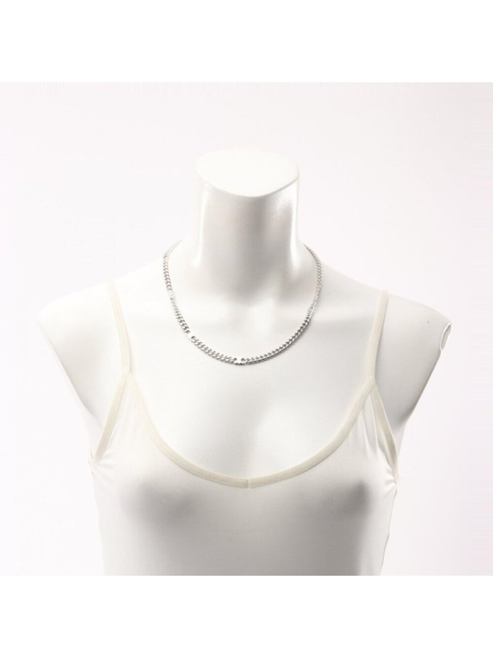Celine Necklace Triomphe Small Gourmet Silver Stainless Steel - Picture 6 of 6